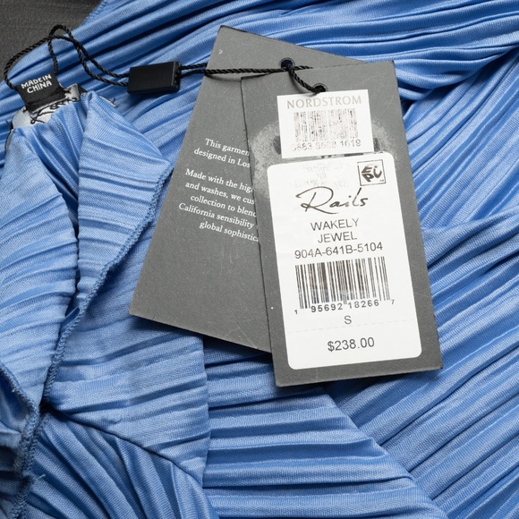 Rails - Wakely Striped‎ Sleeveless Pleated Midi Dress - Picture 10 of 10